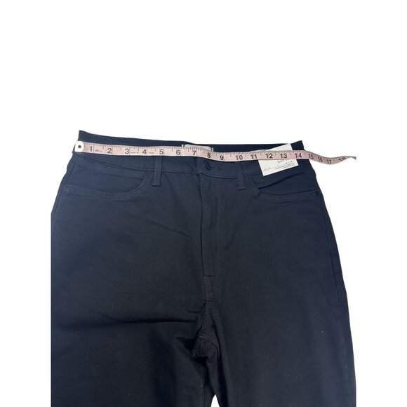 Wrangler Flare Jeans Women's Size 10 X 32 Black High-Rise Stretch Fit Denim NEW - Picture 7 of 7